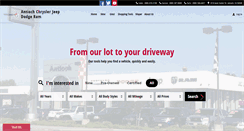 Desktop Screenshot of antiochchryslerjeepdodge.com